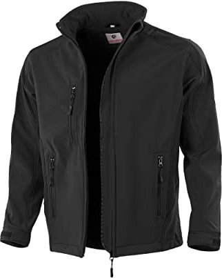 QUALITEX HIGH QUALITY WORKWEAR SOFTSHELLJACKE,94% PES,6% ELASTAN,INNEN FLEECEKASCHIERT Größe 3XL