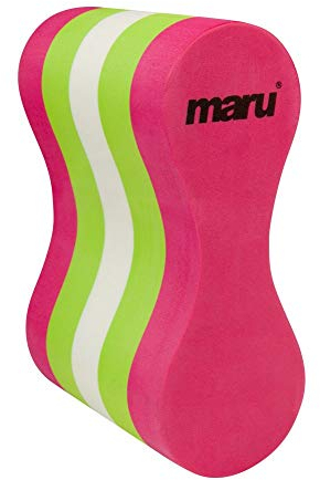 maru - Pullbuoy - Pink/Limettengrün/Weiß