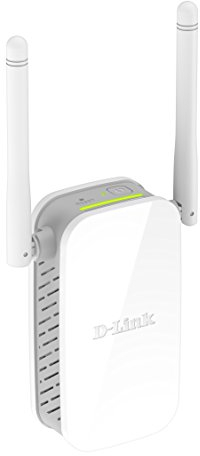 D-Link DAP-1325 - Repetidor amplificador extensor de red WiFi N300 (802.11n hasta 300 Mbps, 2.4 GHz, puerto Ethernet RJ-45 10/100 Mbps, modo punto de acceso, WPA2, WPS, 2 antenas externas), blanco