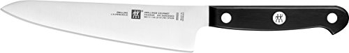 ZWILLING Gourmet Kochmesser Compact, 14 cm, Rostfreier Spezialstahl, Ergonomischer Kunststoff-Griff, Schwarz - Made in Germany