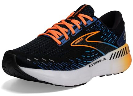Brooks Herren Brooks running shoes, Black Grey White, 43 EU