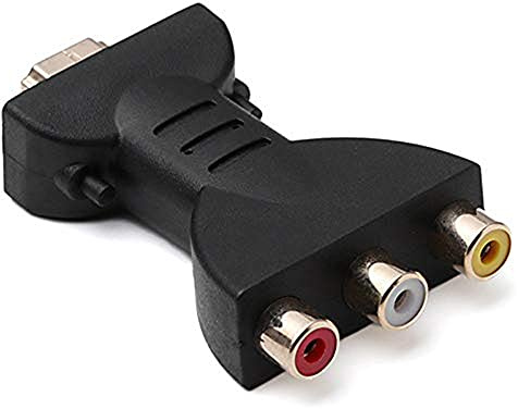 Arinda HDMI to AV Converter 3 RCA Full HD Video 1080P AV Scart Composite Adapter