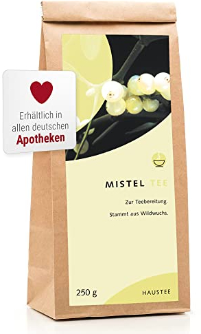 Weltecke Mistel-Tee lose 250 g | Mistelkraut geschnitten & natürlich I Premium-Qualität hergestellt & abgefüllt in Deutschland | Würzig-herber Geschmack ohne künstliche Aromen I Viscum album