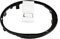 Keenso Anneau de Soufflet de Levier, 71775051 Anneau de Botte de Soufflet de Levier de Vitesse de Voiture pour 500c