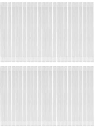 perfk Tiras de pegamento térmico para encuadernación de libros, suministros de oficina, cintas de encuadernación, cintas termofusibles para notas, archivos, 50 pcs
