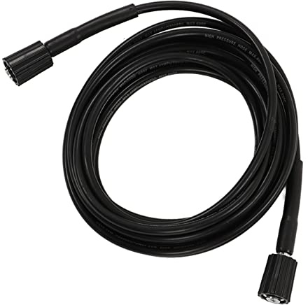 Tubo Flessibile Wa Ad Alta Pressione da 9 M per Auto W Tubo Flessibile di Prolunga in Gomma PVC Antideflagrante M22 Rt 15MM per Idropulitrici (2 Estremità M22 Inserto 15 MM)