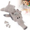 Topbashgo Unzerstörbares Hundespielzeug, Kauspielzeug Hund, Hundespielzeug, Dog Toys for Aggressive Chewers (Elefant)