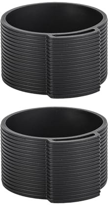 Molinillo de café manual de silicona ajustable para café, 2 unidades, molinillo manual de silicona