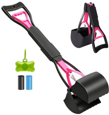 JOZMMZEOOA 4 Piezas Recoge Cacas Perros 43cm