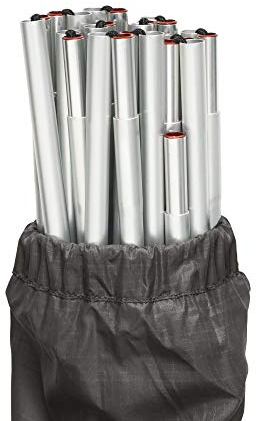 Fjällräven Unisex-Adult F55018-000 Zeltzubehör Abisko View 2 Pole Kit, One Size, Multicolore, Einheitsgröße