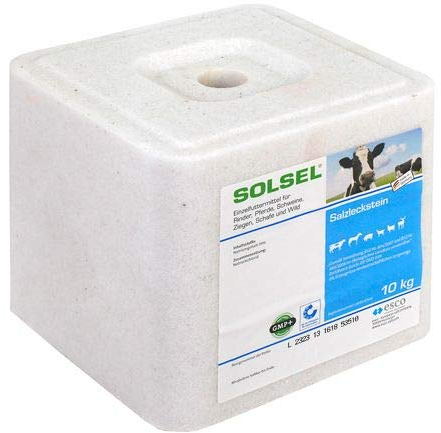 Solsel Salzleckstein Vorratspack 3x10kg