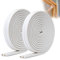 YOUSHARES Draught Excluder for Doors - 10m/33ft Feet Door Weather Strip Self Adhesive Foam Draft Excluder for Windows Door Insulation Strip Weather Stripping Door Seal Strip (White)