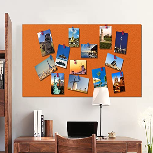 Pinnwand kork, Korkplatte Pinnwand Für Das Klassenzimmer Orange Gelb Blau Grau Grün, DIY Handwerk 8mm Wand Korkbretter Für Büro/ Kinderzimmer/ Spielzimmer/ Klassenzimmer ( Color : #1 , Size : 122x656c
