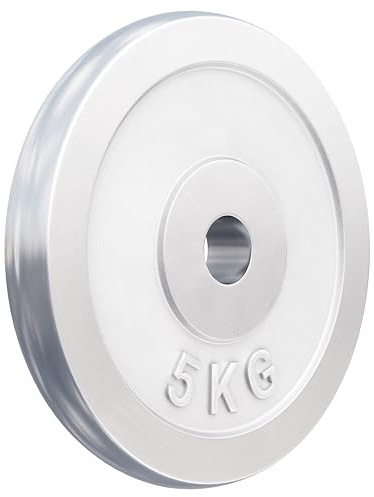 GORILLA SPORTS® Viktskivor - Enkel/Set, 1,25 kg, 2 kg, 2,5 kg, 5 kg, 10 kg, 15 kg, 20 kg, 25 kg, 27,5 kg, 30 kg Vikter, 30/31 mm hål, gjorda av viktskivor i krom