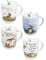 Könitz Becher Weißt du eigentlich. 4 teiliges Kaffeebecher Set