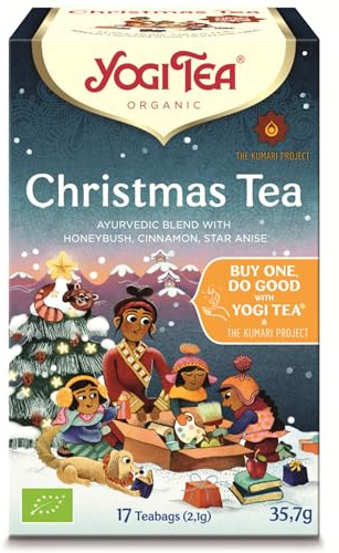 Yogi Tea Biologico Tè natalizio 17 Bustine di Tè, 35,7 g