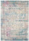 Carpeto Rugs Teppich Wohnzimmer Kurzflor Vintage Look Abstraktes Orientalisch Muster - Niedrigflor Teppich für Wohnzimmer, Schlafzimmer, Esszimmer - Versch. Größen Türkis Grau Bunt 180 x 260 cm