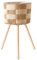 WZTHLF Flower Plant Pots Indoor,Rattans Indoor Plant Stand Handwoven Flowerpots Stool with Legs Floor Planter Basket Rack Plant Shelf for Garden Outdoor(Large string flower)