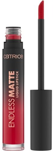 Catrice Endless Matte Liquid Lipstick, Nr. 060, Rot, langanhaltend, mattierend, schnelltrocknend, vegan, ohne Konservierungsstoffe, ohne Parabene, ohne Mikroplastikpartikel, 1er Pack (4.5ml)