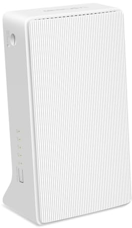 Mercusys TP-Link MB260-4G Router WiFi con Sim, 4G+Cat6 AX1500Mbps, Porta Gigabit LAN/WAN + Porta Gigabit LAN, WAN Connection Backup, WPA3, APP Controllo, Plug&Play
