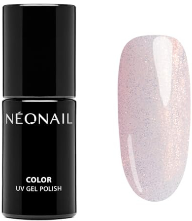 NÉONAIL UV Nagellack 7,2 ml - Rosa - Morning Rose - NÉONAIL Farben - UV Lack Glitzer - Gel Nägel - Nageldesign