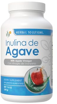 Inulina de Agave - Agave Inulin Powder - Natural Prebiotic Fiber Supplement for Digestive Health Support, High Fiber Content - 200g