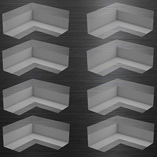 Esquina de estanqueidad, 8 unidades. Interior Esquina Esquina Junta Sellado Azulejos Flussigfolie Ducha Cinta Junta de baño Ducha Cocina G01