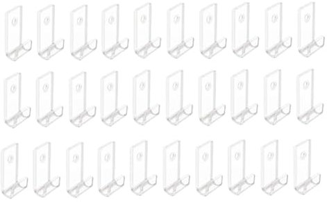 VENOAL 30 minimalistisk akryl vinylhållare väggskiva visningsstativ för CD-display