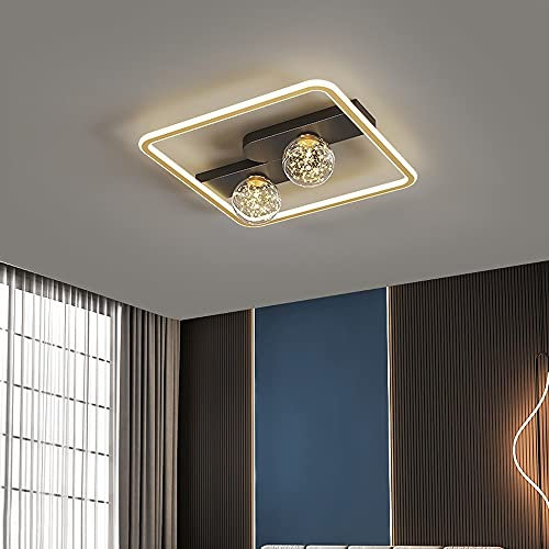 Luci a soffitto a LED Lampade dimmerabili a sfioramento del soffitto con Illuminazione a soffitto a Telecomando, lampadario a Design Rotondo Compatibile