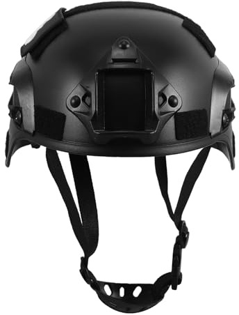 VICASKY Casque Garçon Fille Léger pour Jeux Plein Air Accessoire Cosplay Réaliste avec Sangle Réglable Équipement de Rôle pour Costumes Armée
