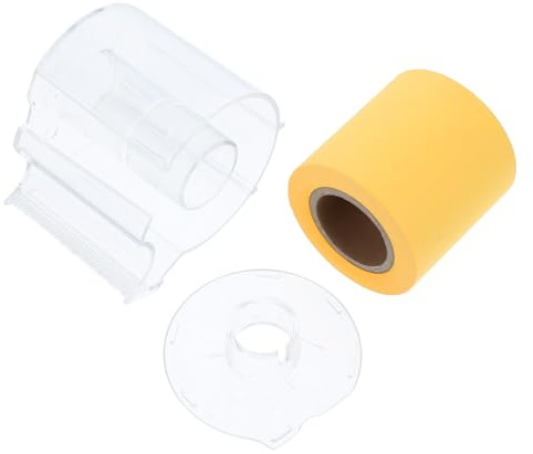 Alipis Rouleau de Notes Multifonction Autocollant Orange 1 Pièce, Ruban Adhésif Haute Adhérence, Bloc-notes Portable pour Bureau, Maison et Organisation Quotidienne