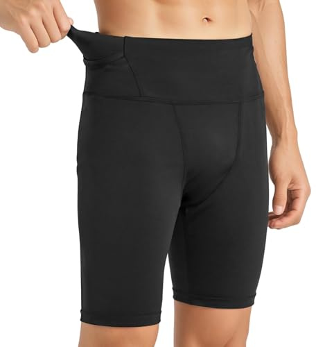 Neoprenshorts för män, storlek L, kanotpaddling, simträningsbyxor, våtdräkt, smal passform, stretchtyg, för löpning, gymsessioner och vattensporter