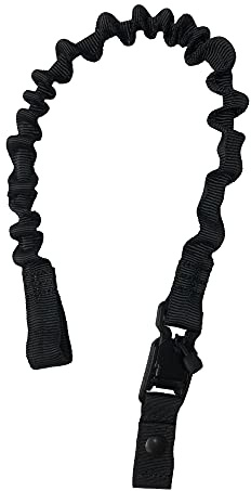 UKOM OC Bungee Weapon Retention Strap (Black) - 100% UK Manufactured