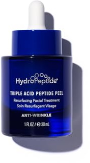 Hydropeptide Triple Acid Peptide Peel Resurfacing Peptide Exfoliation Hydroxy Treatment, 1 Ounce (packaging may vary)