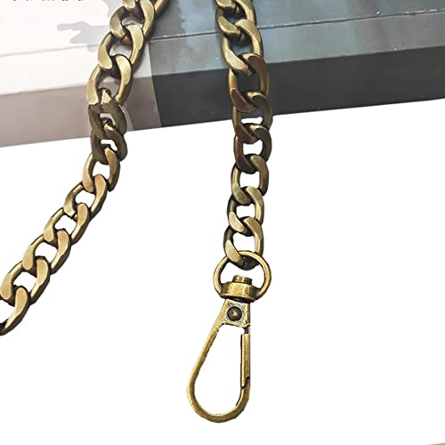 Chaîne de sac, Chaîne de sac en métal, Bandoulière large de 9,5 mm, Chaîne tissée pour sac à fabriquer soi-même, Chaîne de sac en métal, Chaîne en aluminium, pour sacs à main, sacs bandoulière