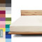 JONA SLEEP® Basic Spannbettlaken (90-100 x 200-220 cm) Zuverlässiges Spannbetttuch - 190 g/m² - hält über 100 Wäschen Stand | Öko-Tex 100 Standard (Natur)