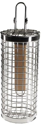 Flame Fox - Hochwertiger Grillkorb Edelstahl 1 Stück I Ideal zum Grillen von Gemüse, Fleisch & Fisch I Langlebiger Grill Basket zur einfachen Zubereitung