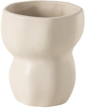 CAPIJIONG Taza de cerámica ligera y lujosa para el hogar, tipo amasadora de mano, estilo japonés, sin asa, taza sin asa, 370 ml