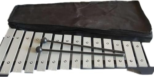 Glockenspiel Xylofon, Xylofon 15-ton glockenspiel Xylofon slagverk med hammare