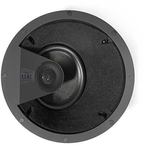 ELAC - Debut IC-DT61-W Custom in-Ceiling Home Theater Speaker (Ea) Black