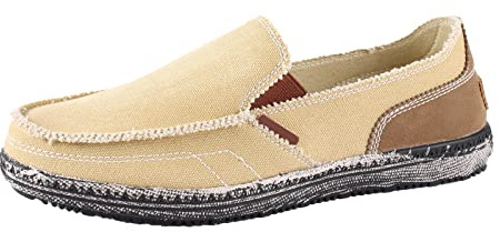 Herr Espadrilles fritidsskor segelduk sengångare glida platta fritidsskor ärtor skor båtdäck skor lågskor