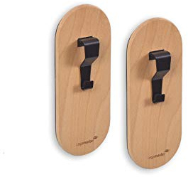 Legamaster 7-122825 WOODEN magnetischer Haken für Flipchartblöcke, 2 Stk.