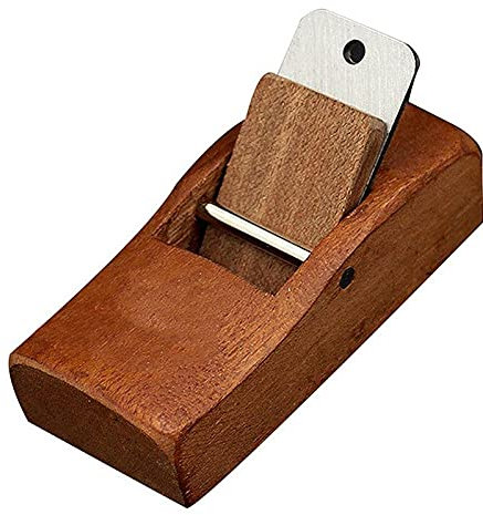 Mini cepillo manual de 4 `` / 110 mm, cepillo de madera, filo de corte fácil para herramientas de carpintería de afilado de carpintero, 100 mm