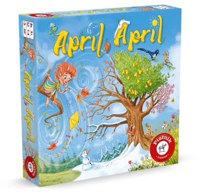 Piatnik 7195, April April - Gemeinsam gegen das Jahreszeiten-Chaos, Weiß