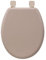 5five - Sedile del Water in Legno Color Tortora