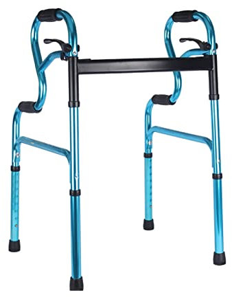 Deambulatore Per Anziani,Deambulatore Pieghevole In Alluminio Carrello Rollatore Regolabile In Altezza,Deambulatore Da Interno,Deambulatore Per Anziani