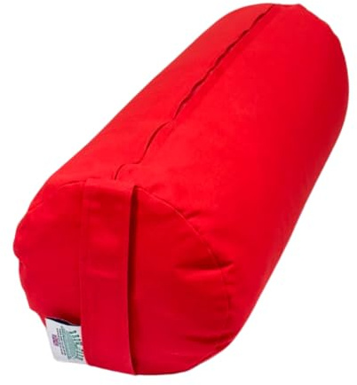 Sustainable Yoga Bolster – Filled with Organic Buckwheat Hulls for Natural Support