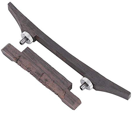 Mandoline Bridge Palisander Mandolinensaiten Brücken Höhenverstellbare Brücke Mandoline Instrument Zubehör DIY Ersatzteile