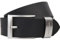 Pierre Cardin Gürtel Herren, Premium Echtleder-Gürtel Herren 40 mm breit, Echtleder Herrengürtel aus Vollrindleder schwarz, Größe/Size:130, Farbe/Color:schwarz