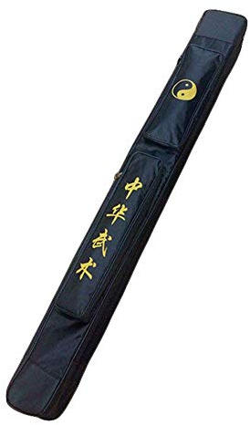 A ALFEEL Sword Carrying Case - Waterproof Chinese Kung Fu Taichi Martial Arts Single Layer Oxford Cloth with PU Carrying Bag